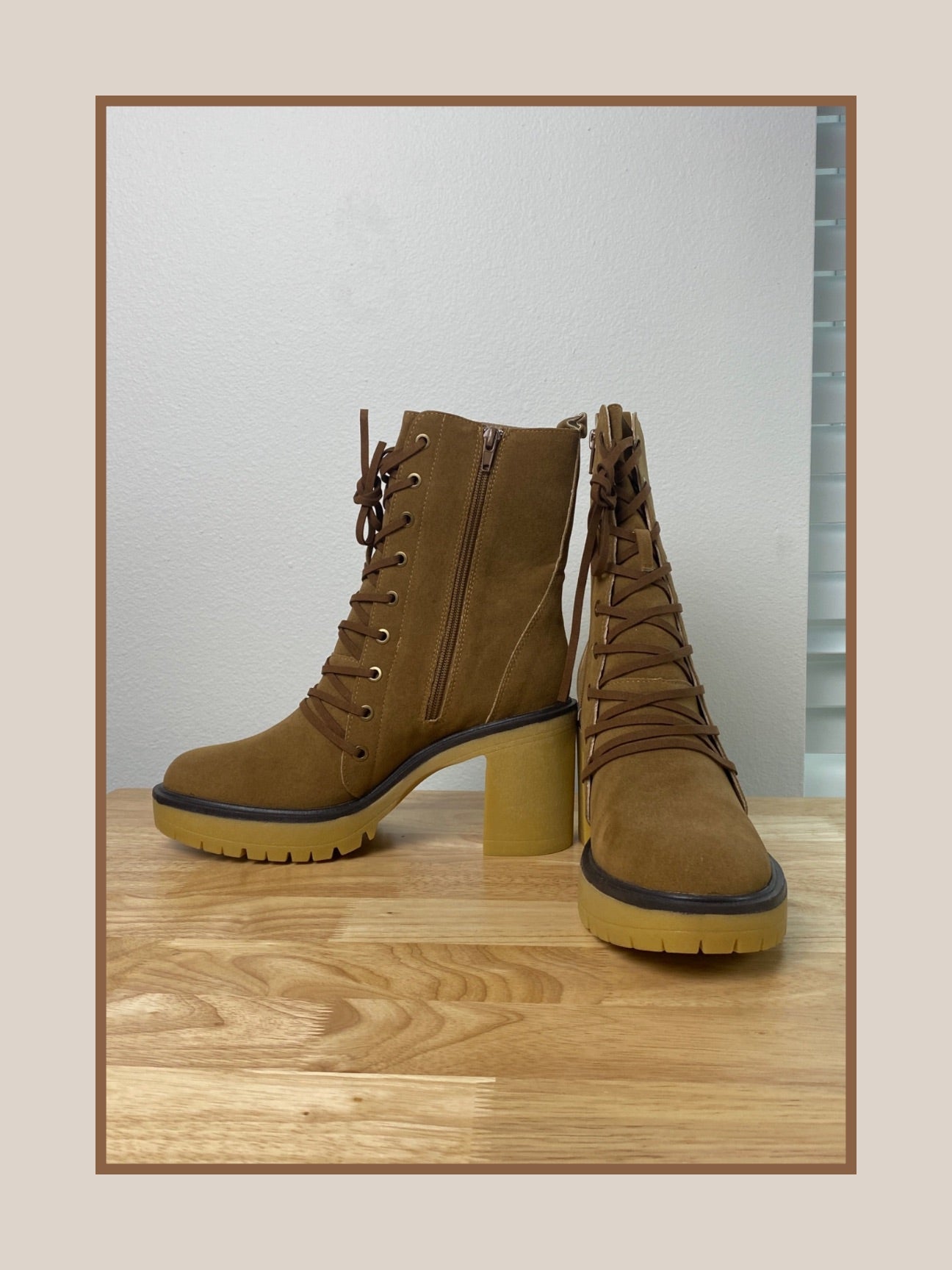 Sienna Platform Combat boots