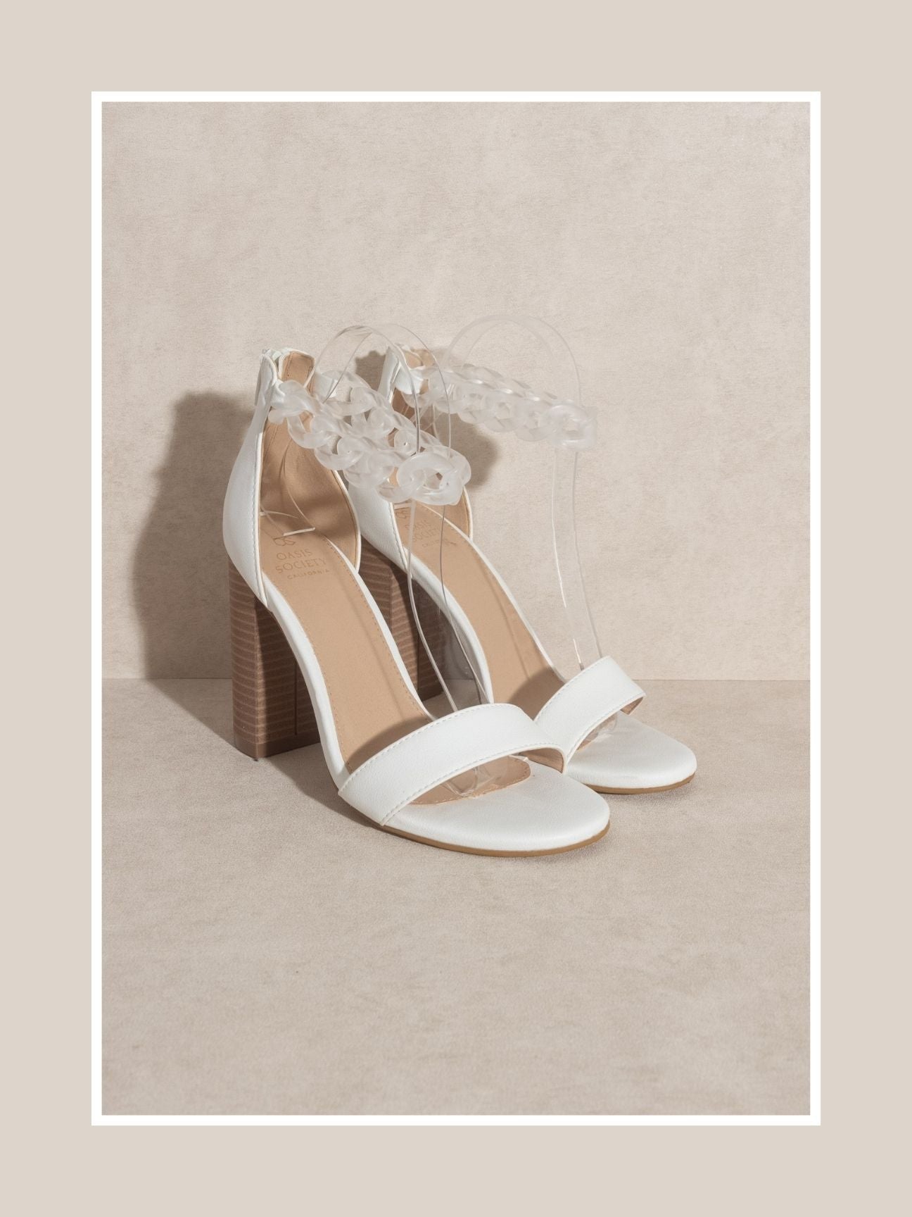 Say Yes Heels | White