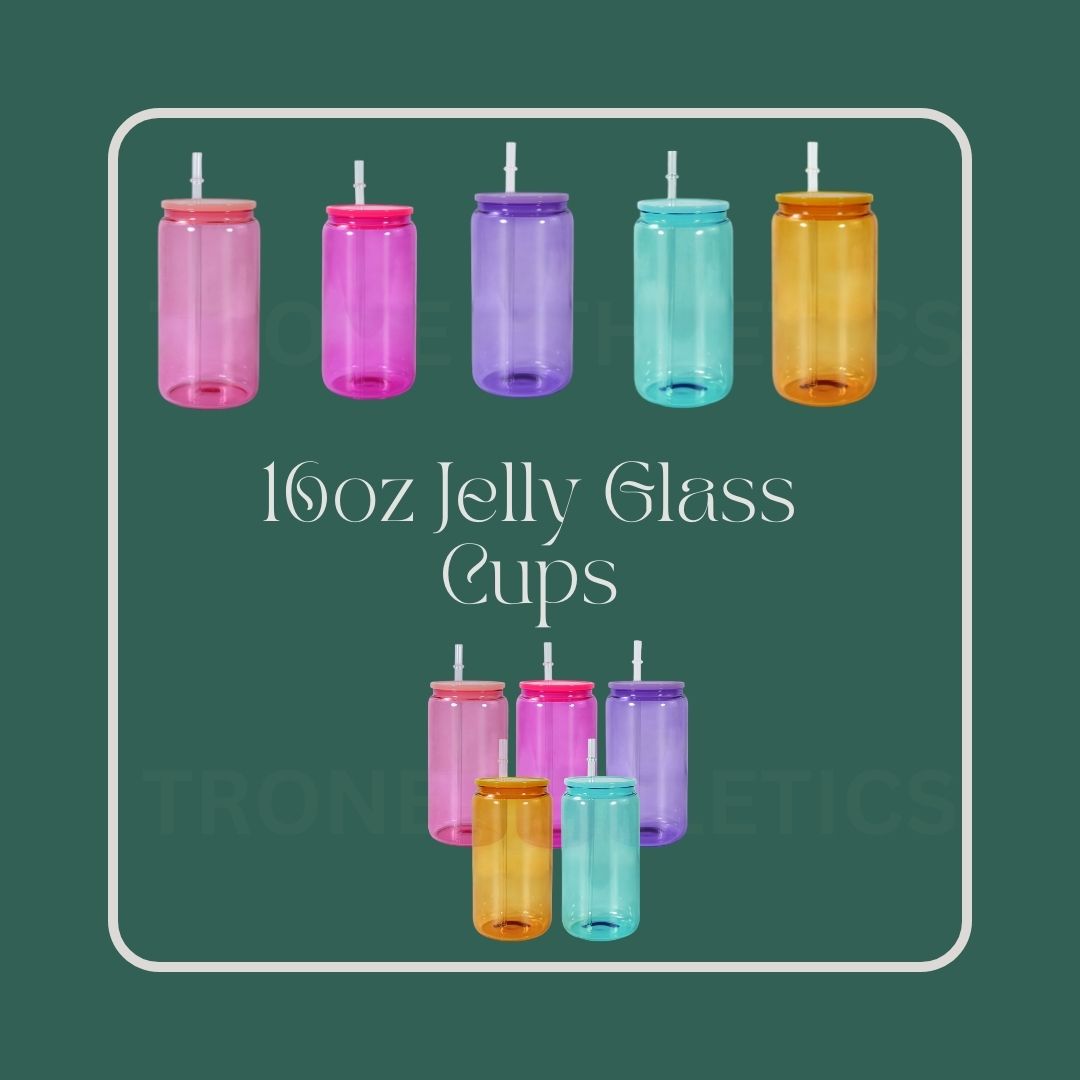 16oz Jelly Glass Cup