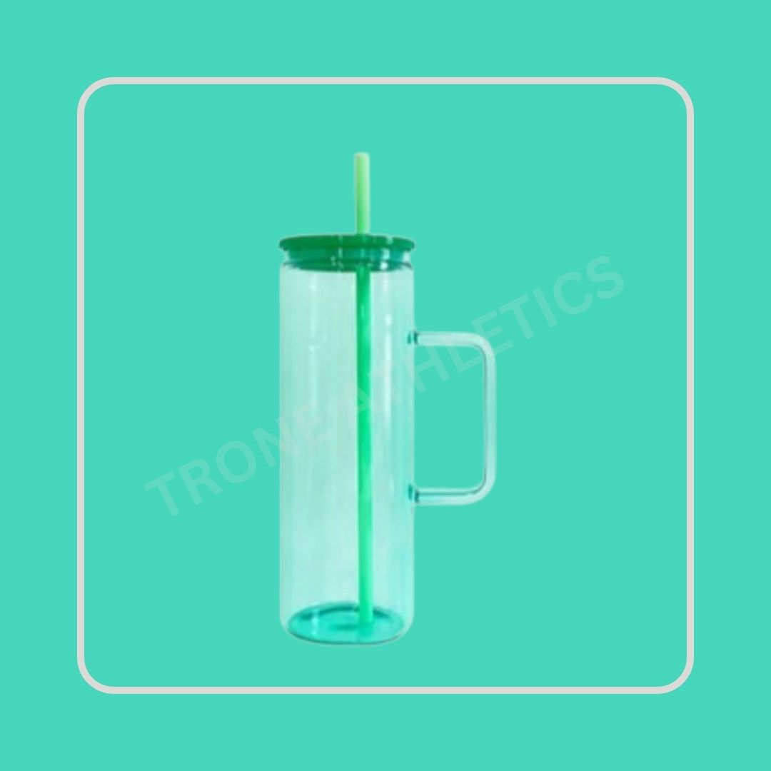 20oz Jelly Glass Cup W/ Handle