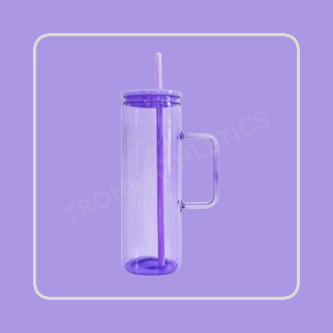 20oz Jelly Glass Cup W/ Handle