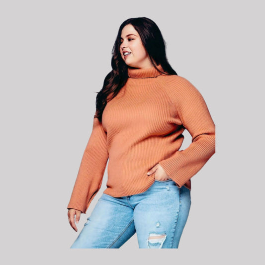 Lea Ribbed Sweater | Curvy